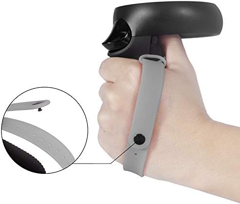 Hijiao Design Silikonski remen za zglobove za Oculus Quest/Oculus Rift S Touch Controller pribor za hvatanje