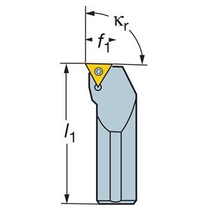 Sandvik Coromant E08K-STFCL 06-R okretni držač za umetanje, okrugli sječ, čvrsti karbid, unutarnji, vijak stezaljke, lijeva ruka, 8