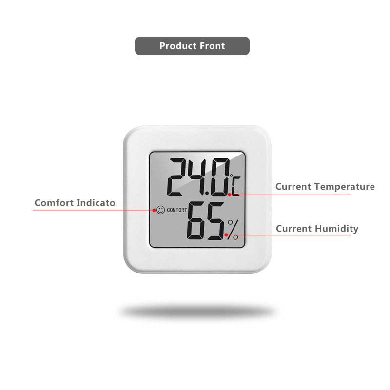 ; Mini unutarnji termometar LCD digitalni sobni higrometar temperature Senzor vlage mjerač vlage unutarnji termometar