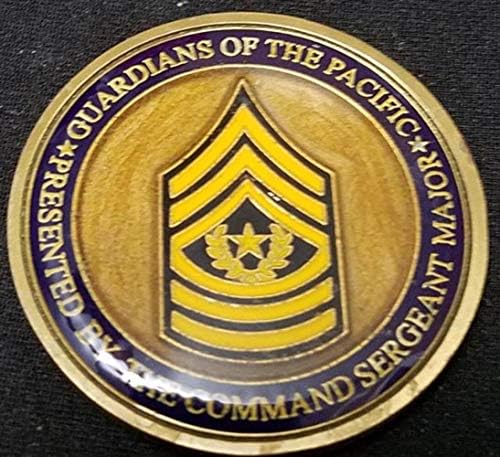 Naredba za specijalne operacije SAD -a Pacifički narednik Major US Socpac CSM Challenge Coin