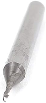 5 komada za rezanje aluminija 2 utora CNC glodala za glodanje promjera 0,8 mm (5 piezoca od aluminija za sud 2 ranura CNC glodala za