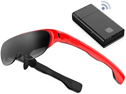 AR pametne naočale 120 zaslon s 1080p OLED dvostruki zaslon 43 ° Fov sklopivi preklopni pogled na domaću igru ​​nogomet VR Glass