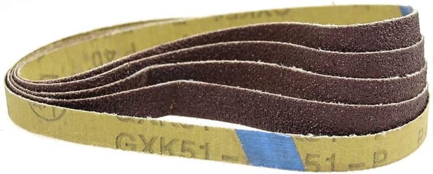 Syzhiwujia abrazivni pojas pijeska pojas 5 PCS 457 * 13 mm trake brusilice za brusilicu P40 - P320 za zavarivanje pješčanog pojasa