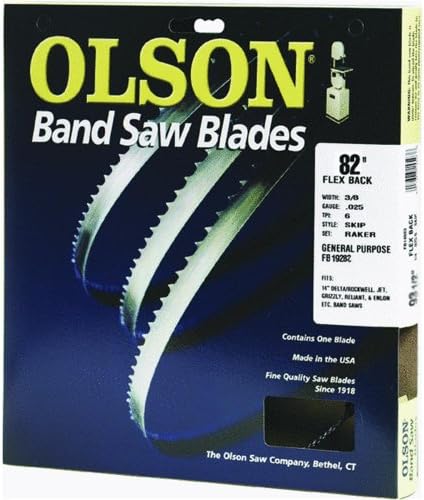 Olson Saw FB19282db 3/8 od 0,025 od 82-inčnog HEFB Banda 4 TPI Skip Saw Blade