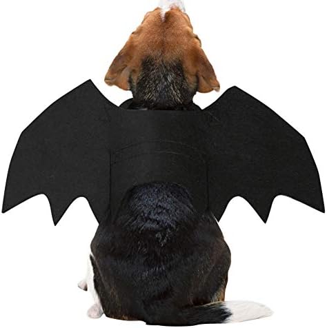 Kostim za pseće šišmiše za Halloween, kućni ljubimci Halloween zabava za kostim za mačke i mali srednji veliki pas