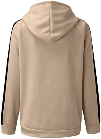Cokuera ženske modne jakne kaput elegantni sladak print zip up y2k dugi rukavac nadmašeni kapusni kaput džepni kaput