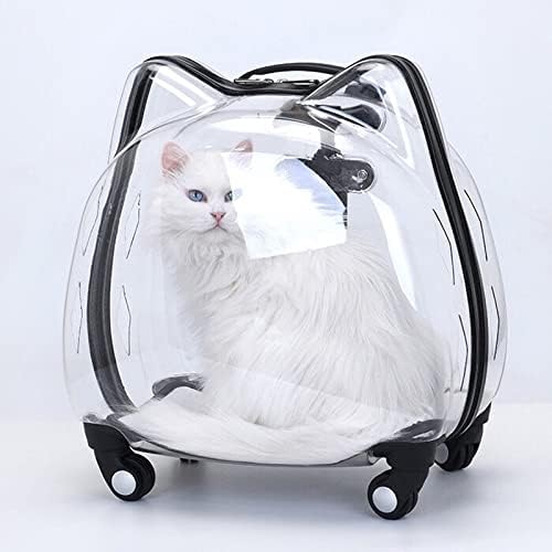 Torba za kolica za kućne ljubimce, putna torba s panoramskim pogledom na 360-u, prozirna transportna torba velikog kapaciteta