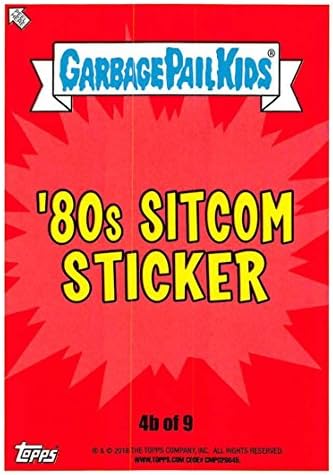 2018 Topps smeće Pail Kids Series 1 Mrzimo Trgovačke kartice 80 -ih 80 -ih sitcom 4B Galled Goldberg Trading Card u sirovom stanju