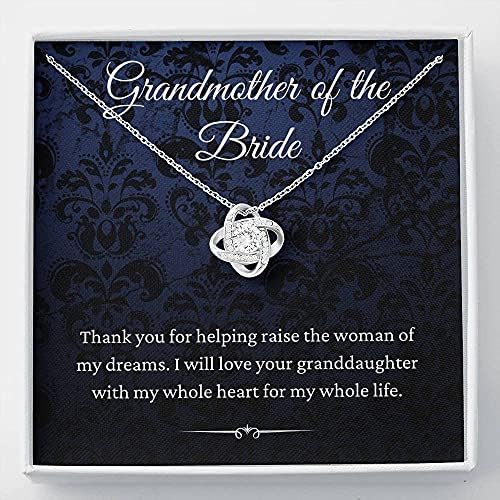 Kartica s porukama, ručno izrađena ogrlica- Personalizirani poklon ljubav, od mladoženja do bake mladenke poklon za baku za baku za