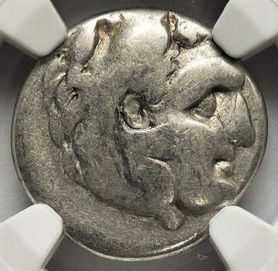 GR 3.-2. stoljeća BC drevna Grčka grčki grad Callatis Autentična antička srebrna kovanica DRACHM vrlo dobar NGC