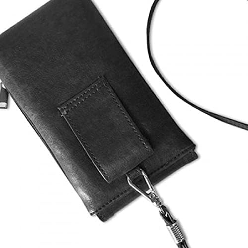 Tajland wat haw pha kaew ilustracija telefona torbica viseća mobilna vrećica crni džep