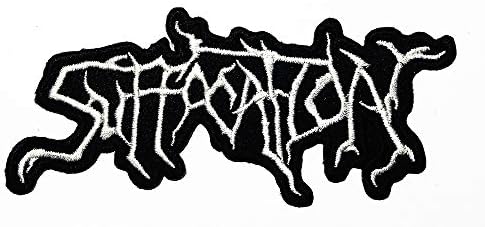 Glazba američkog death metal benda, number logotip zakrpa izvezena željeznim zakrpama na zakrpama, značkama, torbama, šeširu, trapericama,