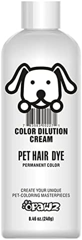 Opawz - Boja za kosu za kućne ljubimce - Oprema za njegu psa - trajna boja za kosu - Potpuno sigurna boja za kosu za pse stare više