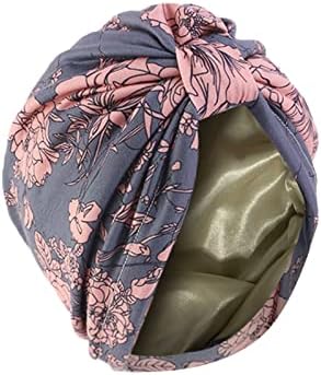 Ženski cvjetni otisak turban šešir kapica za spavanje kosa kosa omota mekanog nabora kemoterapije s rakom gubitak kose