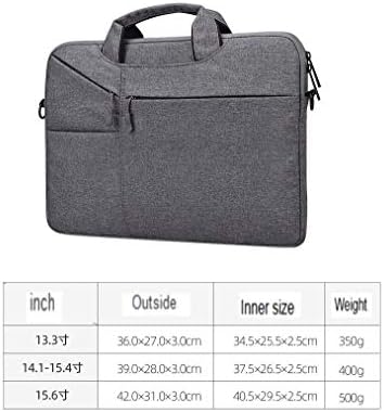 WSLCN Laptop Torbe za mesnike i ramena za muškarce žene, torbicu prikladne za 13 -inčni prijenosno računalo, vodootporna, lagana torba