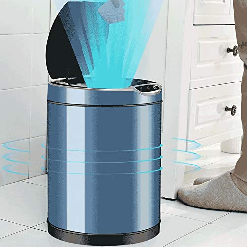 N/a indukcijsko sredstvo za indukciju kućanstva automatska kanta za smeće s poklopcem okruglim kanta za smeće od nehrđajućeg čelika