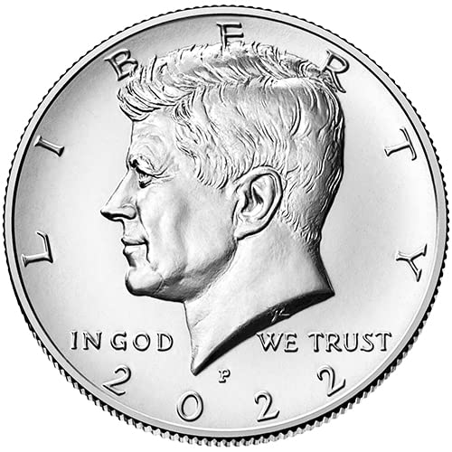2022. P, D Bu Kennedy Polu dolara Izbor necirkuliranih američkih kovanica 2 Coin set