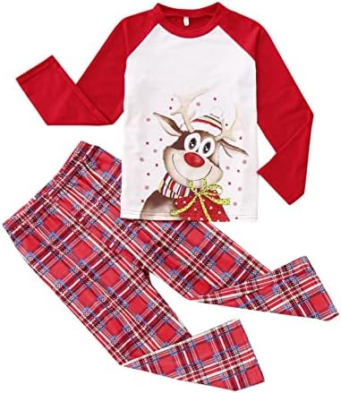 Obiteljski PJS, božićna obitelj koja odgovara pidžami koja odgovara božićnoj obiteljskoj pidžami set pidžama božićna obitelj set xmas