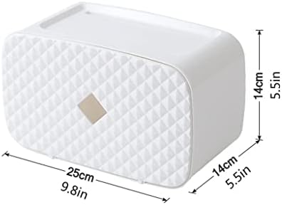 Razzum Slatka kutija s kutijama za tkivo zidna montirana papirnati ručnik za rolanje pumpe za pumpa Tking Polica rezanci papirnati