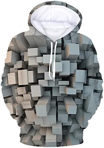 XIAXOGOOOL MEN KAODIES Žene Twisheirt Moda Unisex 3d tiskana grafička novost pulover s kapuljačom s kapuljačom s džepom