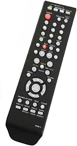 Uložak daljinski upravljač, kompatibilan s видеомагнитофоном/DVD uređaj Samsung DVD-V4300 DVD-V4650 DVD-V8080 AK59-00084A