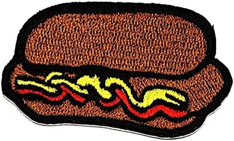 Salvete Plus 2kom. kuhar hamburgera, dječja značka za vezenje željeza iz crtića za traper jakne, kape, ruksake, košulje, Naljepnice,