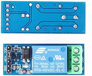 DWZ 2PCS 5V 10A 1 kanalni relejni modul 1-kanalne relejne ploče s PPTOCoupler izlazom 1 put ploča modula