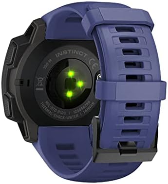Serdas silikonski remen za brzo izdanje Zamjenski satni trak za Garmin Instinct Watch 22 mm wirstband
