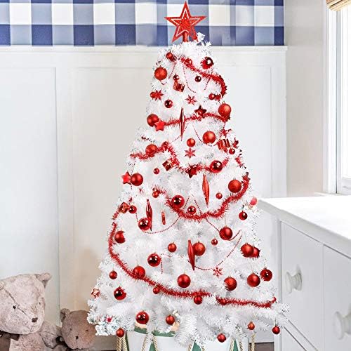 Blidsun božićni kuglični ukrasi, 90CT božićni ukrasi za božićna drvca, ukrasi za božićne ukrase za božićne ukrase postavljeni za ukrasi