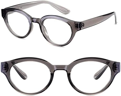 Ailebre ovalni dizajner čitanja naočala za žene anti plave zrake naočale bio utemeljen materijal desna