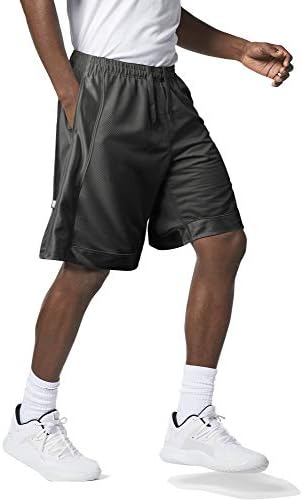 Šešir i izvan muških vrhunskih košarkaških kratkih hlača s džepovima | Veliki i visok