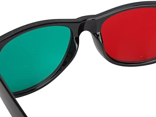 Crveno zelene naočale, Anggrek djeca odraslih doma prijenosni trening naočale za oči Crvene zelene naočale za trening za oči za Amblyopia