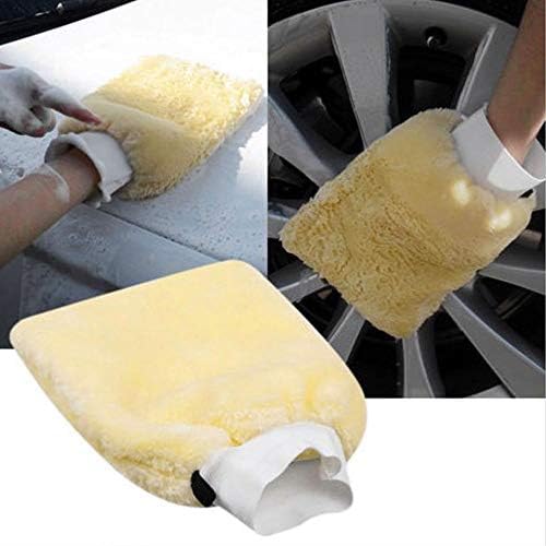 Gydxcgj 24x16cm imitacija vuna nova plišana rukavica za pranje automobila rukavica za pranje čišćenja alati za čišćenje alati automatsko