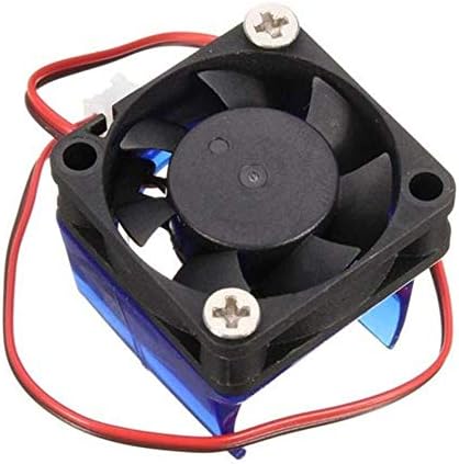 Fauuche JF-Xuan računalni dodaci, ventilator za hlađenje + V6 poklopac ventilatora kompatibilan s dodacima 3D pisača 3D pribor za pisač