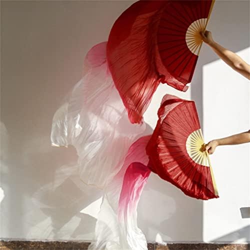 JKUYWX Real Silk Belly Dance obožavatelji svilenog vela Klasične veličine rebra svileni obožavatelji Plesni performans rekviziti Prilagođeni