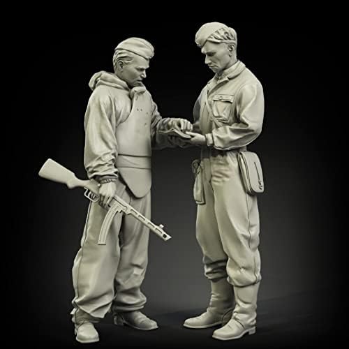 Goodmoel 1/35 Drugog svjetskog rata Vojnica Slus Vojnik Model komplet/Vojnik Minijaturni komplet Unsessed i neobojeni/TX-4512