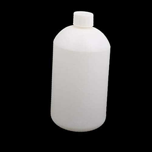 X-DREE PLASTIČNA Okružna boca za brtvljenje boca dužina 190 mm duljine 90 mm dia bijela (Botella redonda de plástico botella de Sellado