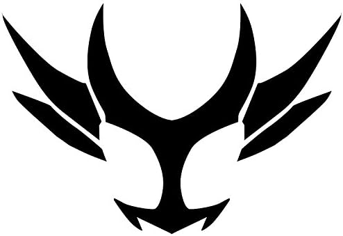 Agito simbol 5,5 Široki Kamen Rider Sentai TV serija Movie Logo Custom Die Cut Naljepnica - Crna boja