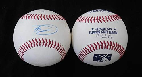 Tyrell Jenkins Autographed Game koristio je FSL bejzbol w/coa! - MLB autografska igra korištena šišmiša