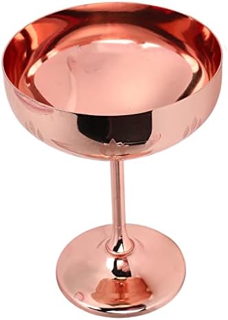 Metalna šalica za šampanjac Bucket, Ukrasna Udobna ugravirana čaša za vino od nehrđajućeg čelika 304, održava vino hladnim za dom