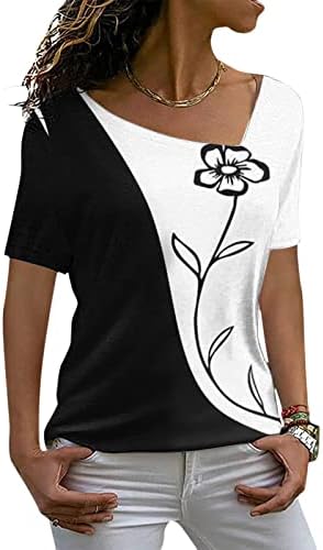 Topovi s dugim rukavima za žene ljetna modna ležerna jednobojna majica s printom ženska kompresija