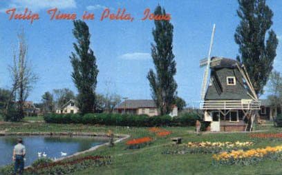 Pella, razglednica Iowa