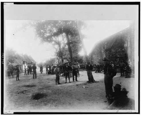 PovijesneFindings Foto: General Henry Ware Lawton, Vojnici, Las Pinas, Luzon, Filipinski američki rat, 1899