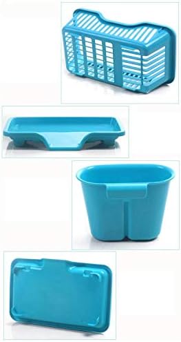 Pdgjg plavi stalak za odvod, kuhinjski sudoper za sudopere, stalak za odvod za odvod, moderni stalak za košaricu