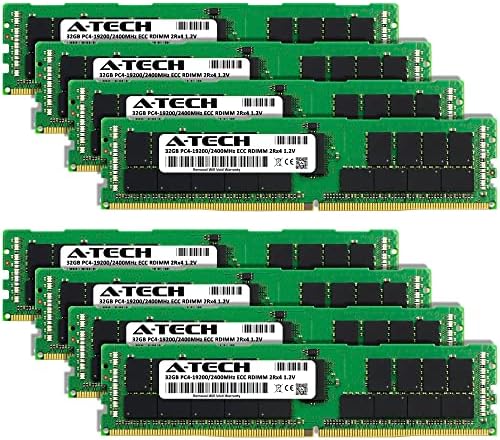 A-TECH 256GB KIT memorija RAM-a za Supermicro X10QBL-4CT-DDR4 2400MHz PC4-19200 ECC Registrirani RDIMM 2RX4 1.2V-poslužitelj