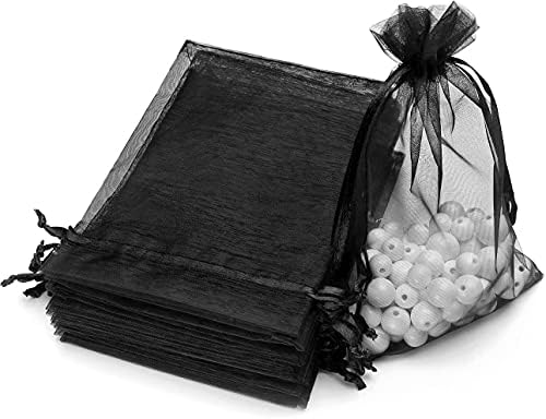 100pcs 4 96 inča organza čipka nakit poklon vrećice za svadbene zabave Festival poklon vrećice za slatkiše