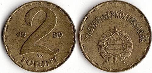 Europska Mađarska 2 Fulin Coin Year Slučajna strana kovanica komemorativna zbirka