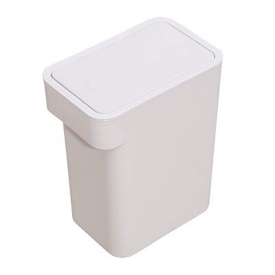 Aymaya kante za smeće, 8L Press pravokutnik smeće kanta za smeće za odlaganje metaka s prekrivačem kupaonica sanitarna kanta kuhinja