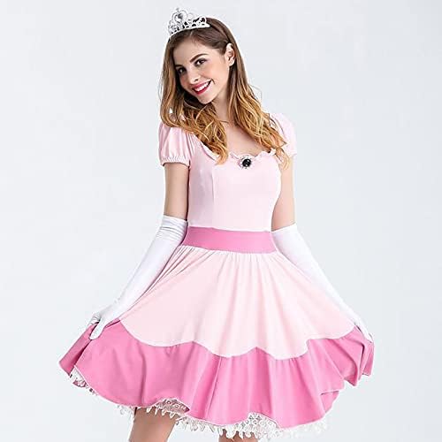 Ruziyoog odmor za odmor cosplay haljina set za žene Halloween odjeća princeza odjeća glumačka haljina Elegantna zabavna maturalna haljina