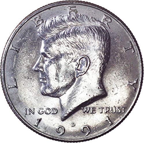 1991. d Kennedy pola dolara 50c o necirkuliranom
